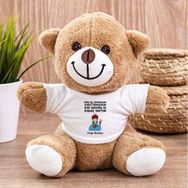 Hediye Dükkanı Kişiye Özel Bak Kendime De Kahve Yaptım Peluş Ayı