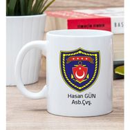 Hediye Dükkanı Kişiye Özel Deniz Kuvvetleri Beyaz Kupa Bardak