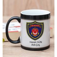 Hediye Dükkanı Kişiye Özel Deniz Kuvvetleri Sihirli Kupa Bardak