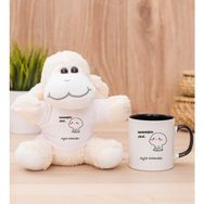 Hediye Dükkanı Kişiye Özel Incinmişsin Dedi Tasarım Esprili Peluş Koyun