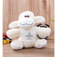 Hediye Dükkanı Kişiye Özel Kaptan Peluş Koyun