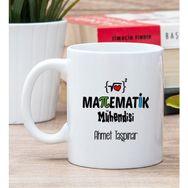 Hediye Dükkanı Kişiye Özel Matematik Mühendisi Beyaz Kupa Bardak