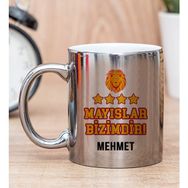 Hediye Dükkanı Kişiye Özel Mayıslar Bizimdir Silver Kupa Bardak