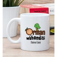 Hediye Dükkanı Kişiye Özel Orman Mühendisi Beyaz Kupa Bardak