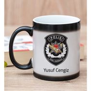 Hediye Dükkanı Kişiye Özel Özel Harekat Polisi Baskılı Sihirli Kupa Bardak