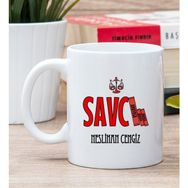 Hediye Dükkanı Kişiye Özel Savcı Beyaz Kupa Bardak
