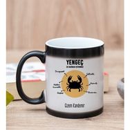 Hediye Dükkanı Kişiye Özel Yengeç Burcuna Hediye Sihirli Kupa Bardak