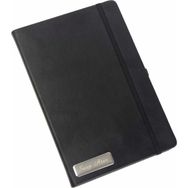 Hediye Rengi 5032 Kişiye Özel Lastikli Siyah Defter