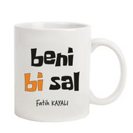 Hediye Rengi İsme Özel Tasarımlı Beni Bi Sal Kupa Bardak