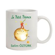 Hediye Rengi İsme Özel Tasarımlı Küçük Prens Kupa Bardak