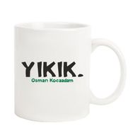 Hediye Rengi İsme Özel Tasarımlı Yıkık Kupa Bardak
