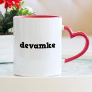 Hediyehanem Devamke Kalpli Kupa Bardak