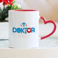 Hediyehanem ST_D637_M4 Doktor Kalpli Kupa Bardak