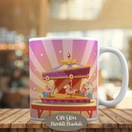 HEDIYELIK-11730 Lunapark Atlıkarınca Eğlence Merkezi Kupa Bardak