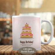 HEDIYELIK-23-2147489987 Happy Birthday Pastası Kupa Bardak