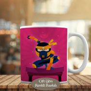 HEDIYELIK-905 Kahraman Savaşçı Ninja Çocuk Kupa Bardak