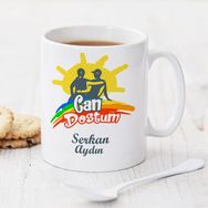 Hediyemen Can Dostum İsme Özel Kupa Bardak