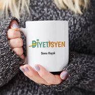 Hediyemen Diyetisyen Doktora Hediye Kupa Bardak