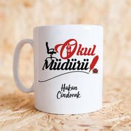 Hediyemen Okul Müdürüne Hediye Kupa Bardak