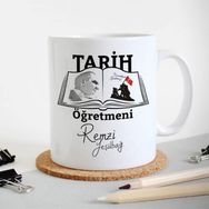Hediyemen Tarih Öğretmenlerine Özel Kupa Bardak