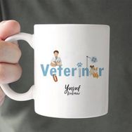 Hediyemen Veteriner Hekimler İçin Hediyelik Kupa Bardak