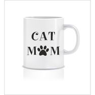 Hediyenza Cat Mom Tasarım Kupa Bardak