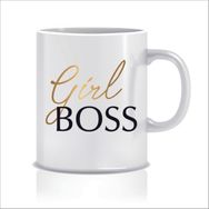 Hediyenza Girl Boss Tasarım Kupa Bardak