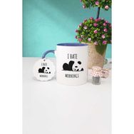 Hedizu Sevimli Panda Lacivert Kupa Bardak