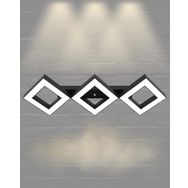Hegza Lighting Amigo Plafonyer Siyah 4000K Doğal Beyaz Modern Led Avize