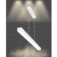 Hegza Lighting Lineer-100 Ayarlanabilir Sarkıt Beyaz Kasa 4000K Doğal Beyaz Modern Led Avize