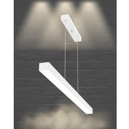 Hegza Lighting Lineer-80 Ayarlanabilir Sarkıt Beyaz Kasa 4000K Doğal Beyaz Modern Led Avize