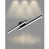 Hegza Lighting Marea Plafonyer Siyah 4000K Doğal Beyaz Modern Led Avize