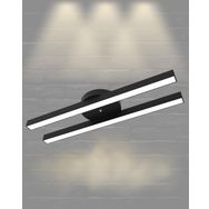 Hegza Lighting Mellizo Plafonyer Siyah 4000K Doğal Beyaz Modern Led Avize