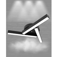 Hegza Lighting Mirador Plafonyer Siyah 6500K Beyaz Işık Modern Led Avize