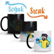 Heisenberg Walter White Breaking Bad Funny Sihirli Porselen Kupa