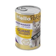 Hello Paty Gurme Etli 24x415 gr Yetişkin Konserve Kedi Maması