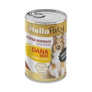 Hello Paty Yüksek Enerji Dana Etli 12x415 gr Yetişkin Köpek Konserve Maması