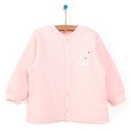 HelloBaby Basic Kız Bebek Açık Pembe Kapitoneli Hırka