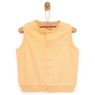 HelloBaby Basic Kız Bebek Açık Pembe Ribanalı Yelek