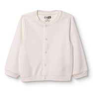 HelloBaby Erkek Bebek Basic Hırka Bisiklet Yaka Uzun Kol - Ekru