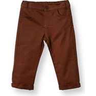 Hellobaby Erkek Bebek Woodland 1 Pantolon Gabardin Lastikli Paça - Kahverengi - 9 - 12 Ay