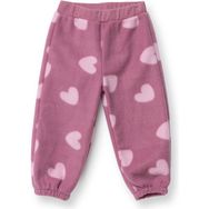 Hellobaby Kız Bebek Polar Pantolon Lastikli - Gül Kurusu - 9 - 12 Ay