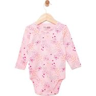 HelloBaby Kız Uzun Kol Body Kız Bebek - Açık Pembe - 2 Yaş