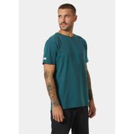Helly Hansen 34222-453 Shoreline 2.0 Koyu Yeşil Erkek T-shirt