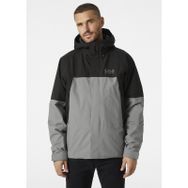 Helly Hansen 63117-876 Banff Insulated Gri Siyah Erkek Mont