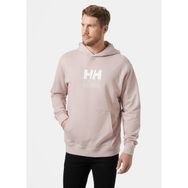 Helly Hansen Core Graphic Açık Pembe Kapüşonlu Erkek Sweatshirt