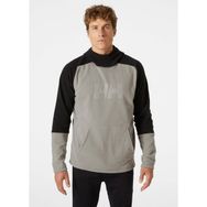Helly Hansen Daybreaker Logo Gri Kapüşonlu Erkek Sweatshirt
