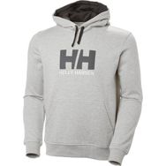 Helly Hansen Hh Logo Hoodie Gri Erkek Sweatshirt