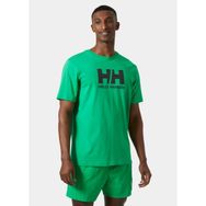 Helly Hansen HH Logo Yeşil Erkek T-shirt
