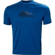 Helly Hansen Hh Tech Graphic Deep Fjord Lacivert Erkek T-shirt